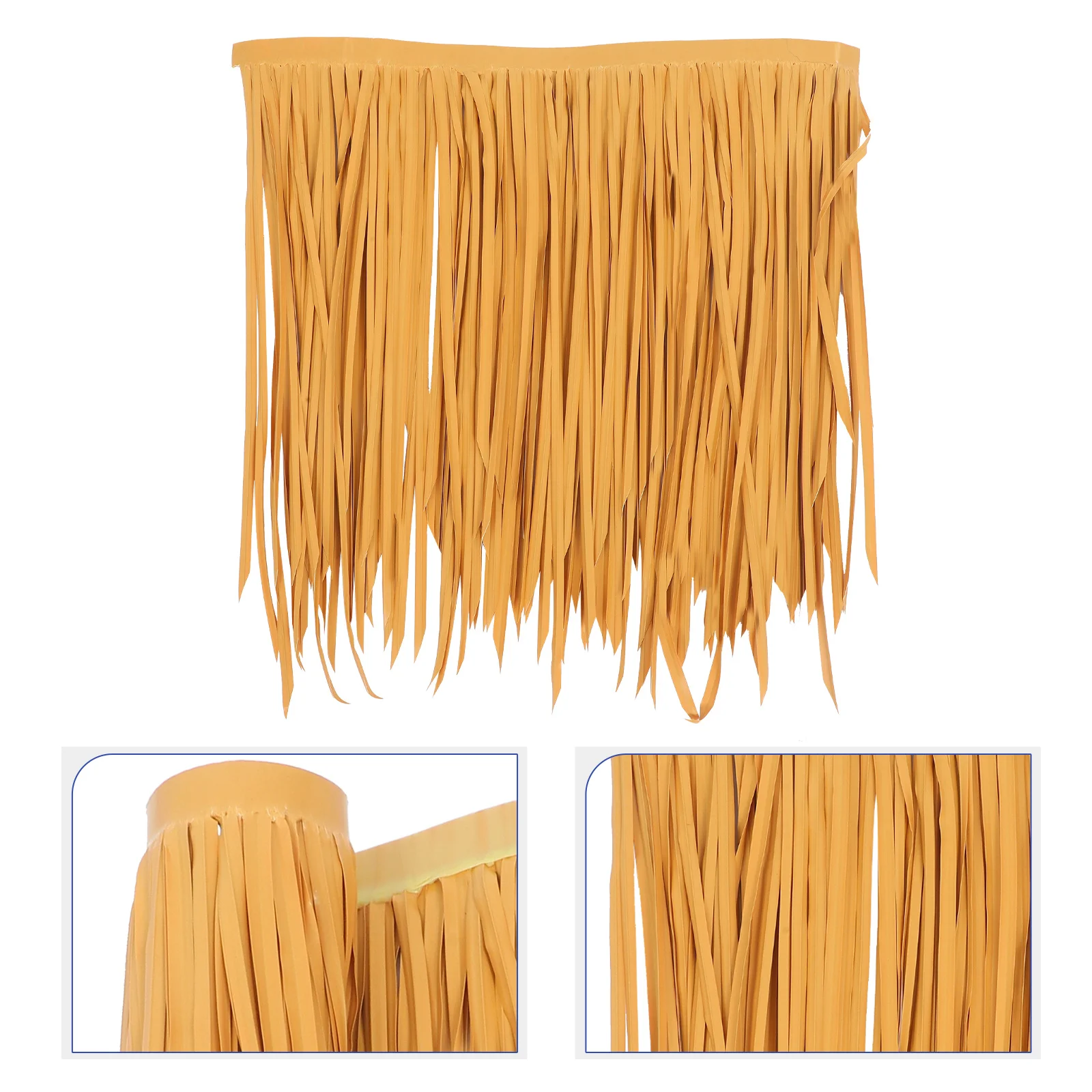 

Artificial Thatch Roofing Simulated Straw Roof for Garden Yard Landscaping Decor DIY Simulation Straw Roof