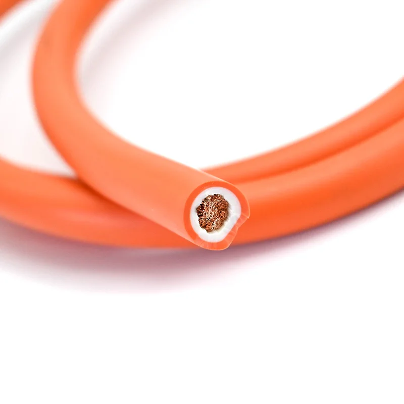 Orange Double Sheath Flexible DC Welding Cable 16mm² 25mm² 35mm² 50mm² 70mm² 95mm²