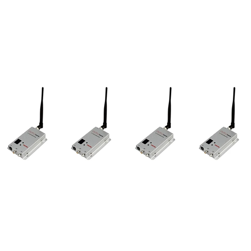 

4X FPV 1.2Ghz 1.2G 8CH 1500Mw Wireless AV Sender TV Audio Video Transmitter Receiver Combo For QAV250 250 FPV RC(B)