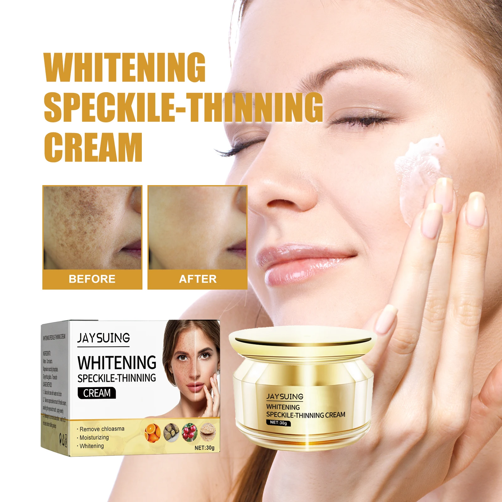 

Moisturizing Face Cream Fade Dark Spot Cream Lighten Age Spots Fade Pigment Correct Melanin Brighten Skin Moisturizing Products