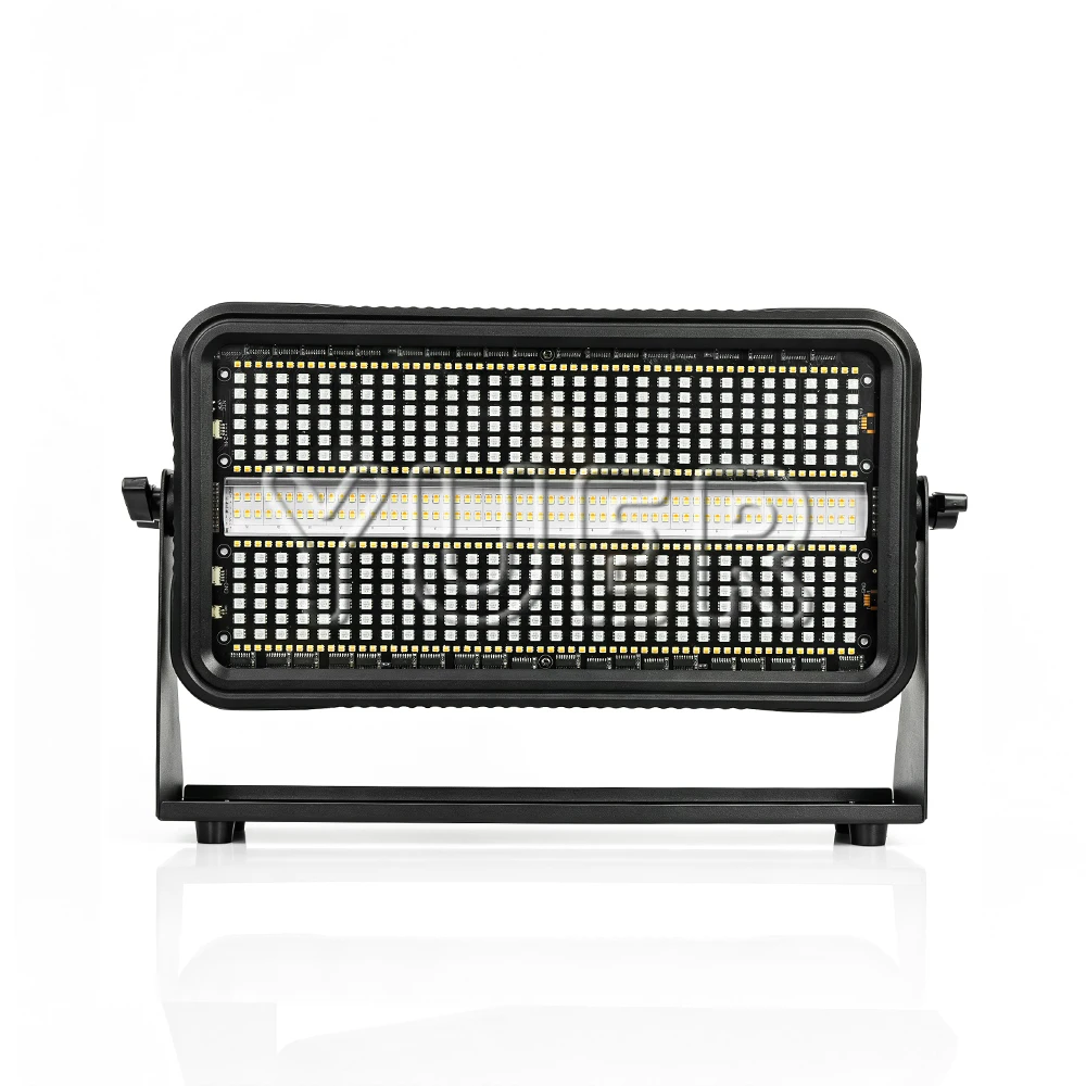 YUER NEW 400W LED RGBW Strobe Wash Horse Running Letter Number Effect Stage Lighting For Dj Disco Party Club Bar