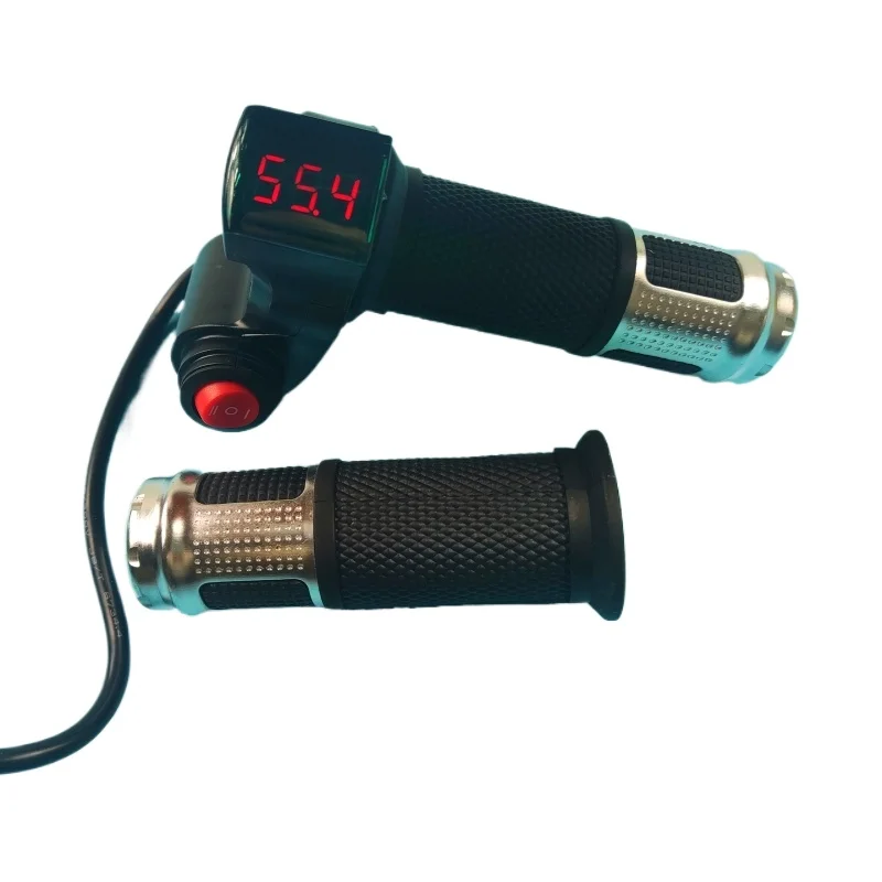 

Electric Bike Handlebar Instrument Handlebar Power Lock Handle 48V Speed Control Handle Mileage