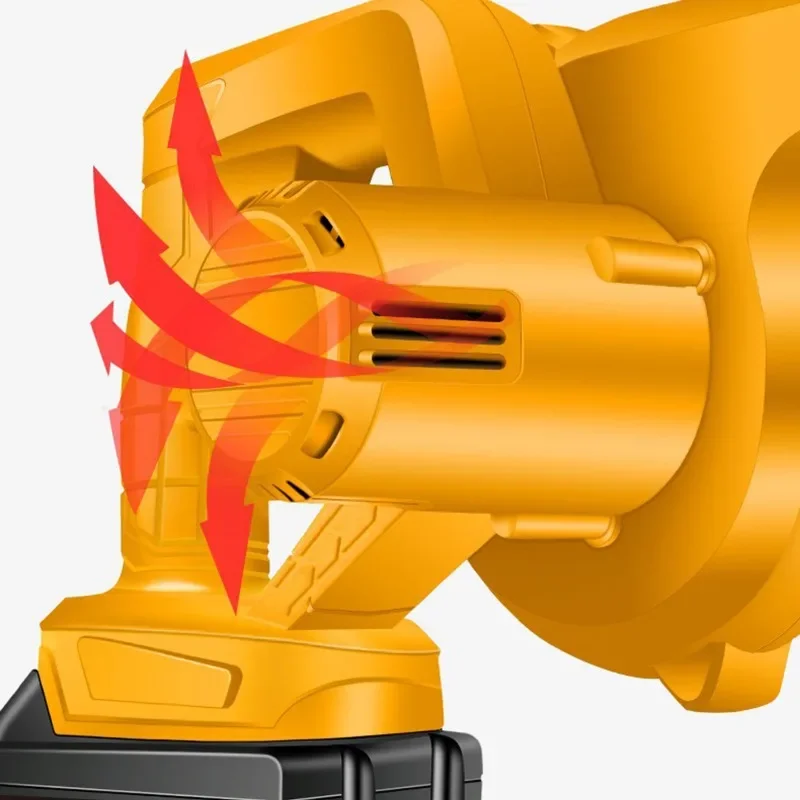 Soplador de aire y aspiradora inalámbricos 2 en 1, colector de polvo eléctrico para ordenador, plumero de hojas, herramientas eléctricas para batería Dewalt de 18V y 20V