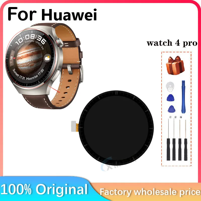 For Huawei watch 4 Pro MDS-AL10  MDS-AL00 smartwatch LCD display screen parts replacement and repair