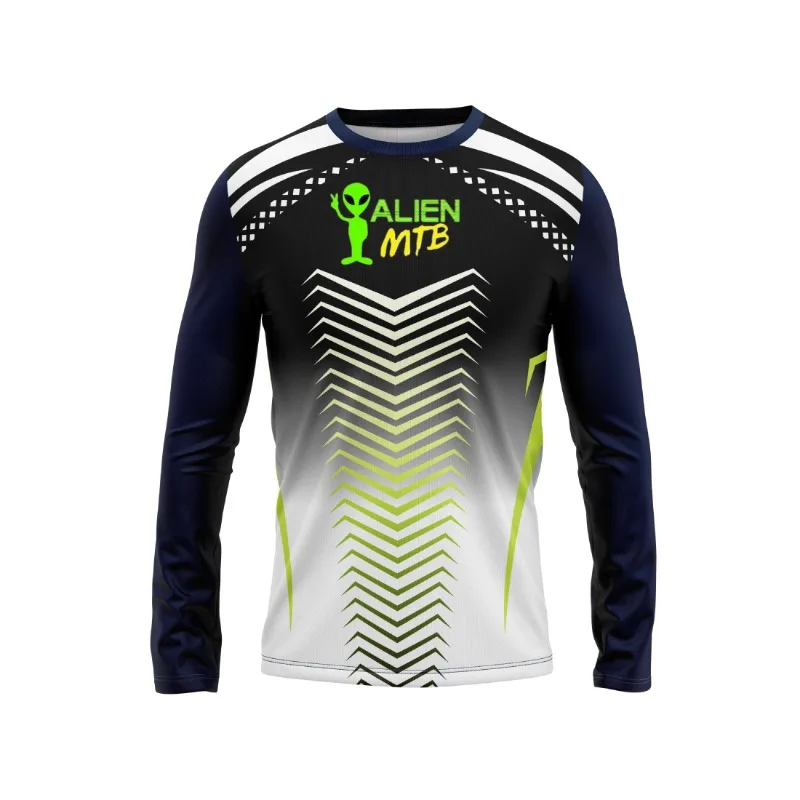 

Модная спортивная велосипедная одежда с длинным рукавом 2026 года, гоночная спортивная одежда с принтом, защитная от солнца одежда для велоспорта по бездорожью