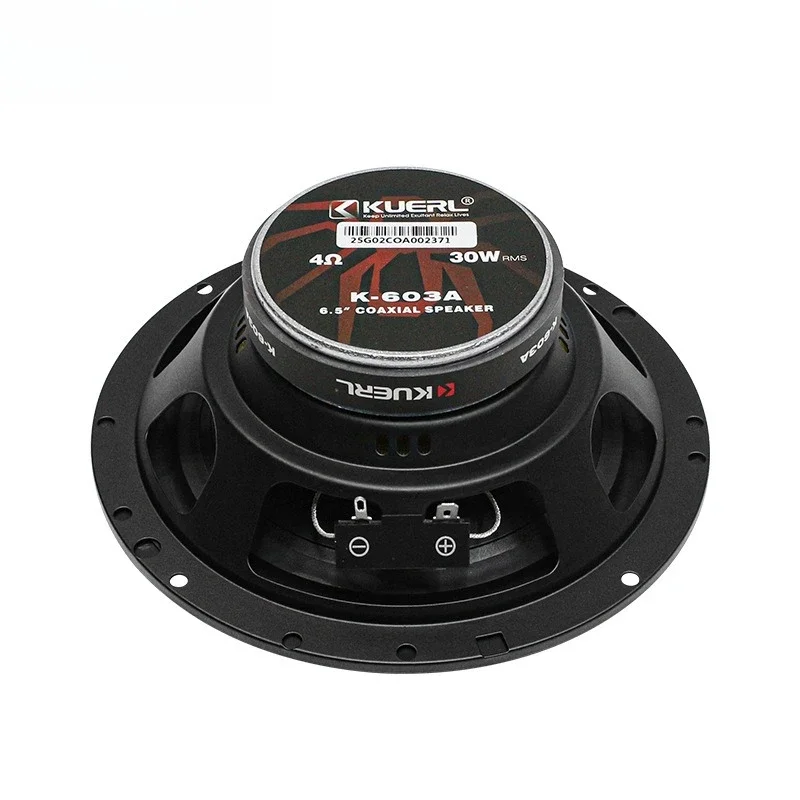 useful Car Audio Modified Speaker K-603A New 6.5-inch Coaxial Car Audio Speaker Solder Free Terminal Block