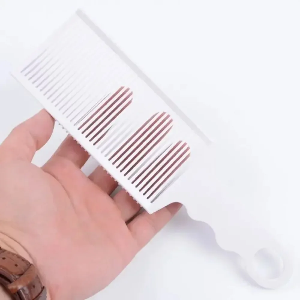 Fading Comb Professional Barber Clipper Blending Flat Top Hair Cutting Comb For Men Heat Resistant Fade Brush Salon Styling Tool image 3