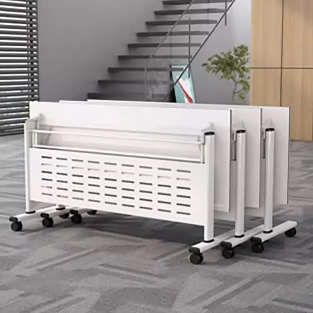 

Rolling Conference Tables for Dynamic Workspaces: Mobile Desks for Training, Offices, Classrooms, and Meetings (D, 47x16x30in)