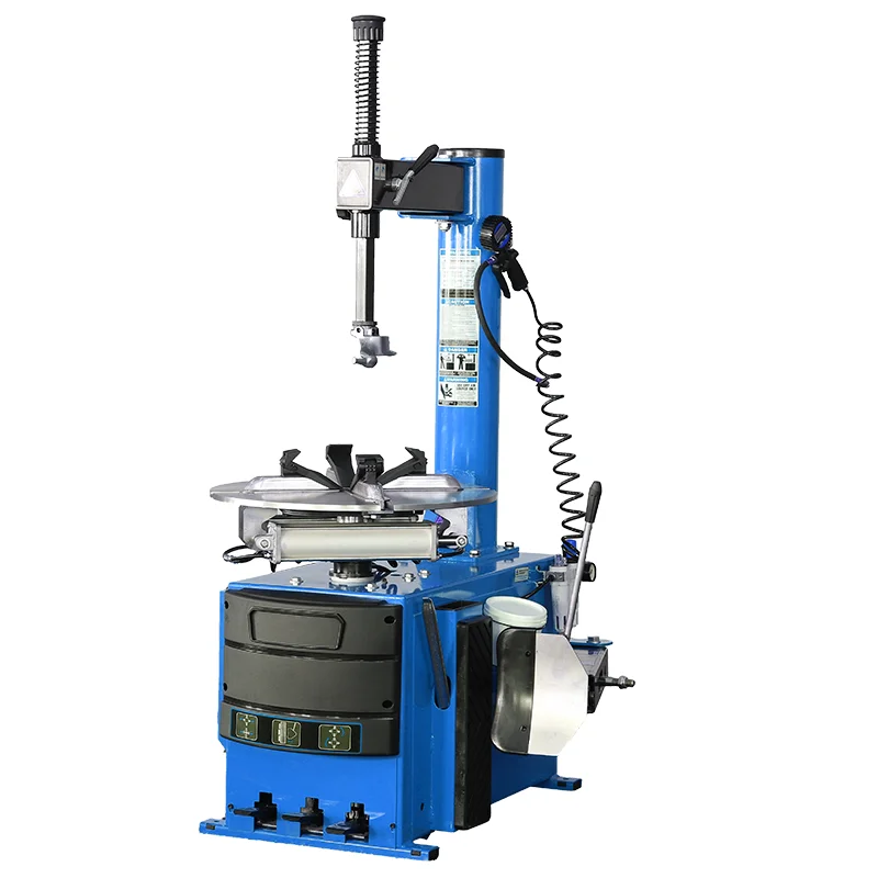 

Factory Price Tyre Changing Repairing Semi Automatic Tire Changer Machine for 13-21" tyres with nice blue