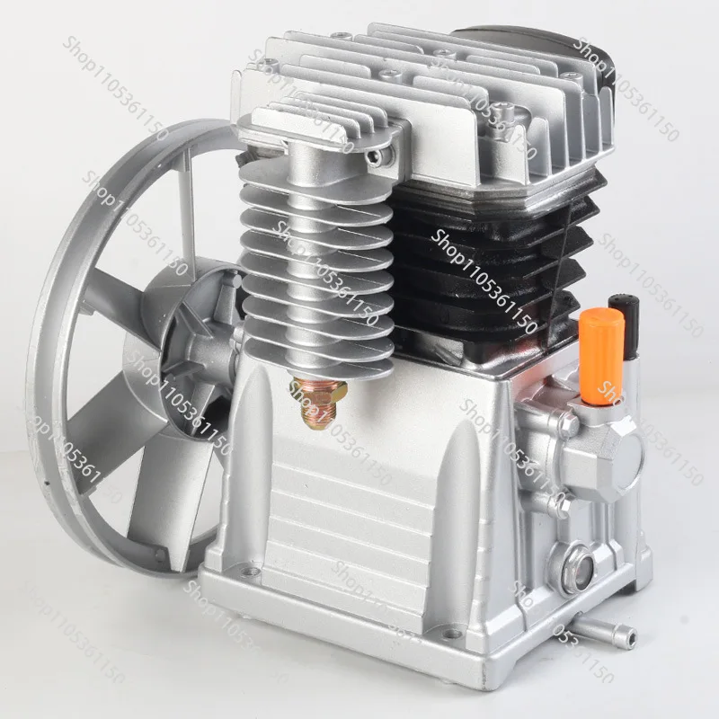 Industrial piston air compressor head 2055/2065/2070 air pump Italian aluminum pump head double cylinder