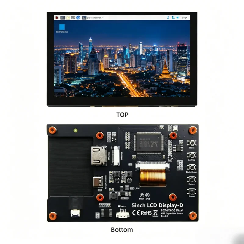 moniteur-hdmi-raspberry-pi-de-5-pouces-7-pouces-ecran-tactile-capacitif-1024-600-adapte-a-l'ecran-ips-du-projet-pi