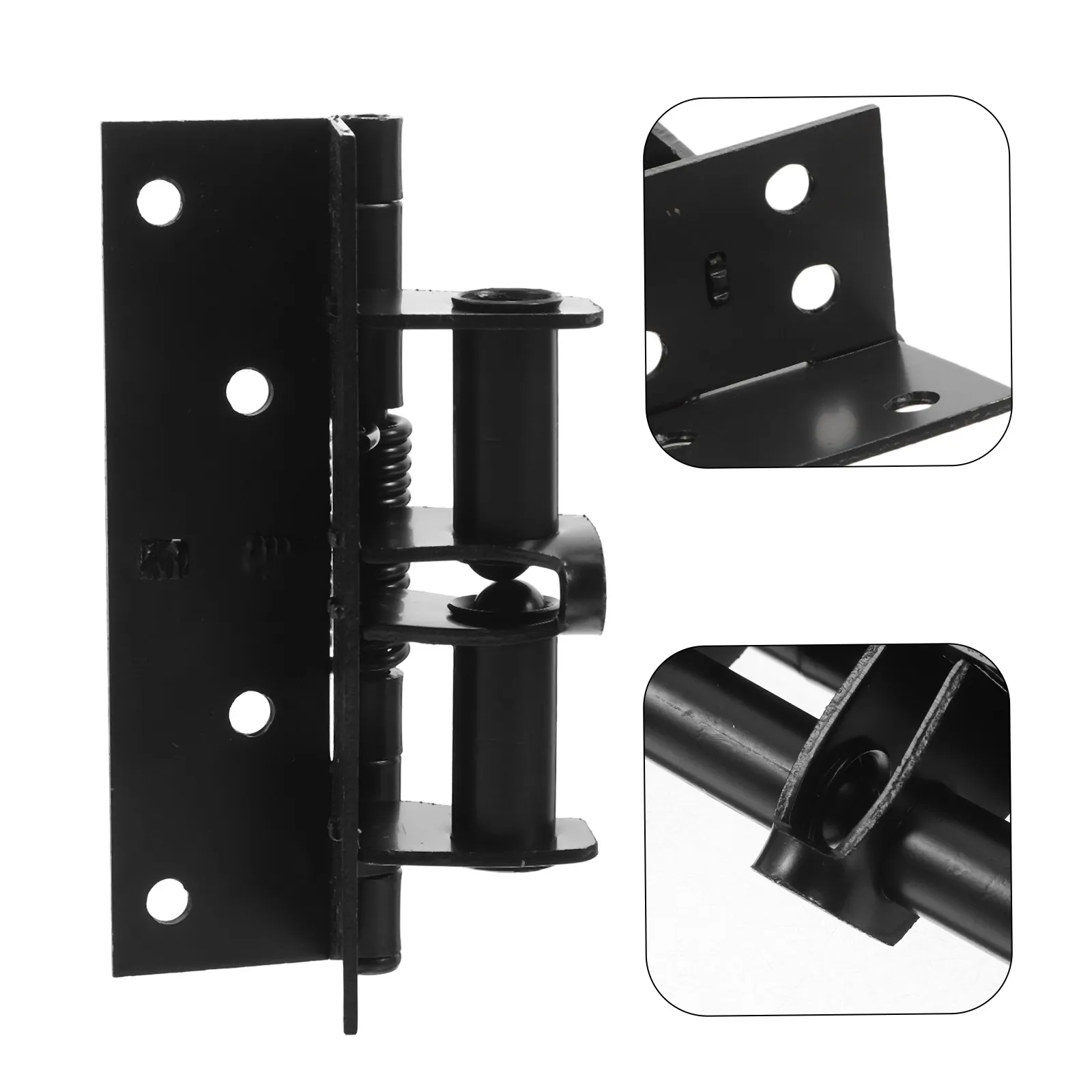 

2 шт. пружинных доводчиков для дверей, самозакрывающиеся, плавное автоматическое закрытие, для деревянных дверей, сверхмощные, для жилых и коммерческих помещений