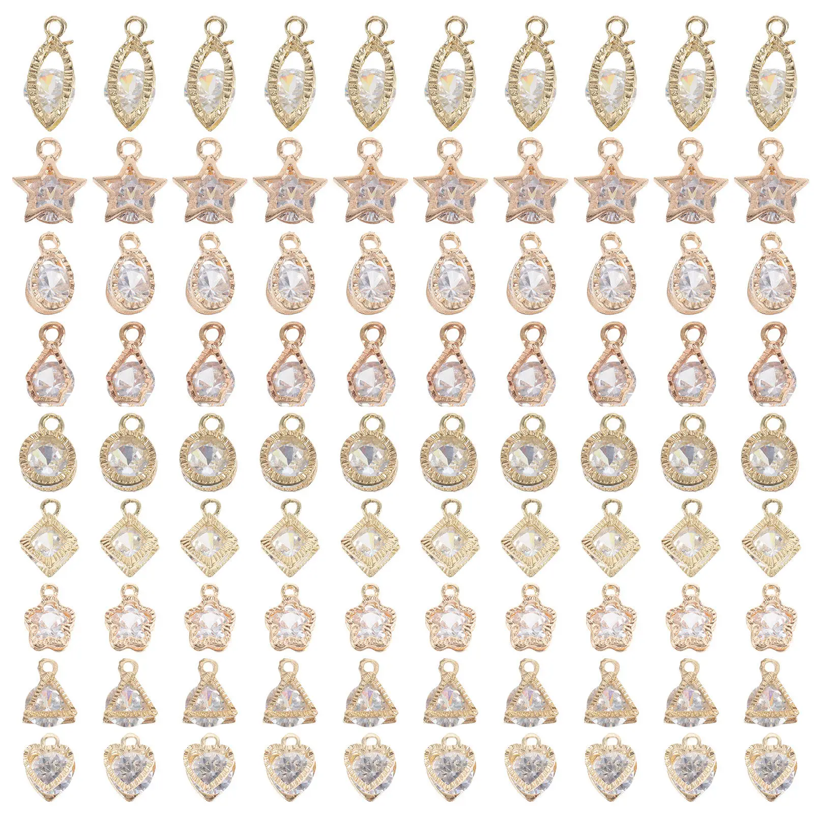 90pcs-assorted-zirconia-charm-pendants-diy-accessory-set-for-jewelry-making-projects-necklaces-bracelets-earrings-brooches