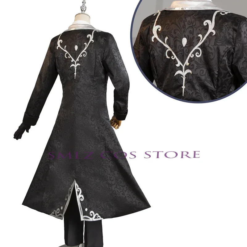 2025 11 D M مصور تأثيري لعبة الهوية الخامس جوزيف ديسولنييه زي D.M زي خندق البدلة شعر مستعار حفلة الزي fo