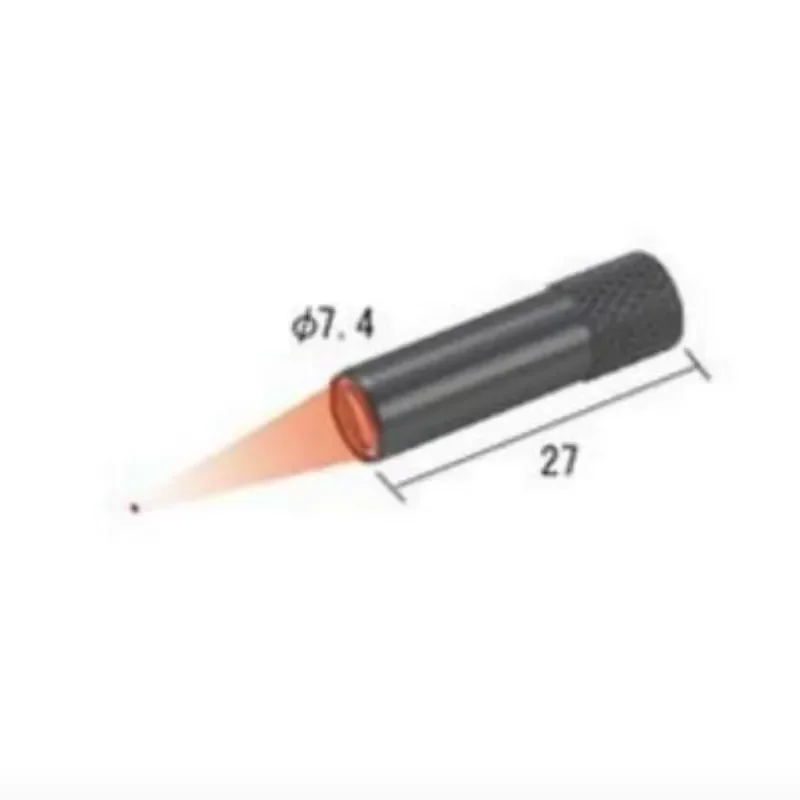 2pcs 517 F-4HA Optical Fiber Sensor Condenser Lens 0.5mm Light Spot 15mm Focal Length Reflective for Precision Detection
