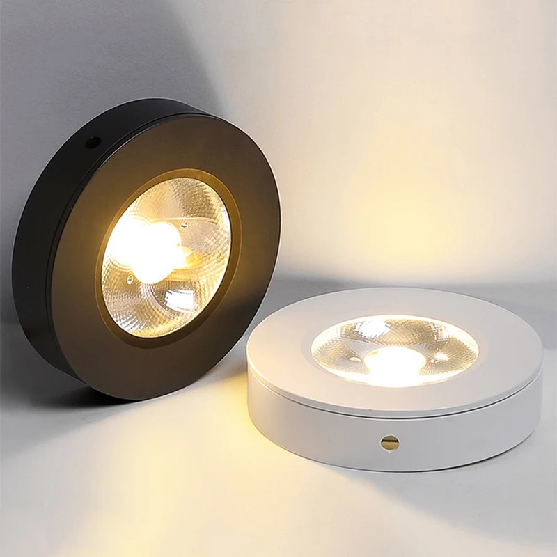 Imagem -05 - Dobrável Slim Teto Lâmpada Led Cores Superfície Embutida Montado Holofotes Galeria de Exibição Corredor Vivendo 360