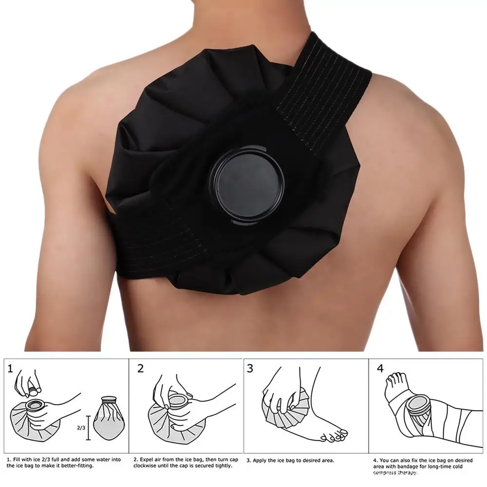1 Stücke Neue Schmerzlinderung Eisbeutel Heiße/Kalte Therapie Verschiedene Größen Eisbeutel Atmungsaktive Verletzungen Pflege Kalte Packung für Knie Kopf Bein
