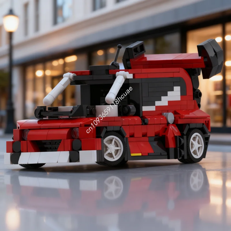 

1830pcs MOC VILEBREQUIN Fiat City Champions Model Building Blocks Architecture Christmas Gifts Idea Toy Education Kids Brick