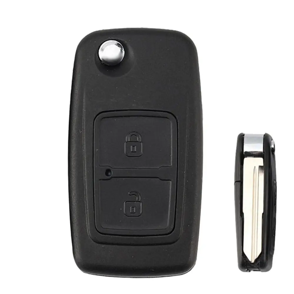 Uncut Blade Remote Case Fob 2 Buttons Car Key Shell Durable Remote Key Case for Chery Tiggo A1 E5 A5 Fulwin Cowin Easter