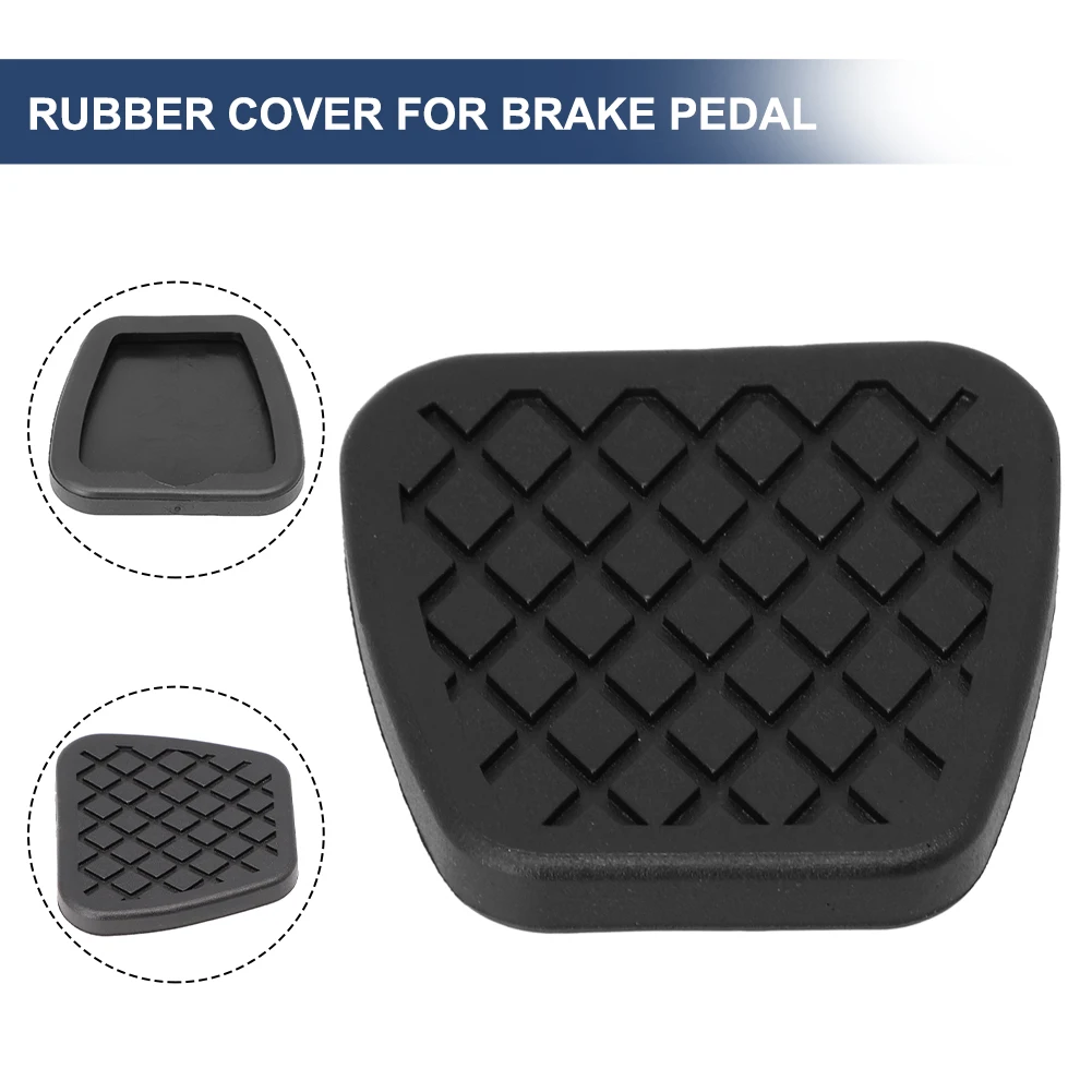 Black Brake Clutch Pedal Pad Rubber Cover Trans Vehicles For Honda For Civic For CRV For Accord 46545SA5000 Foot Pedal Pad Cover