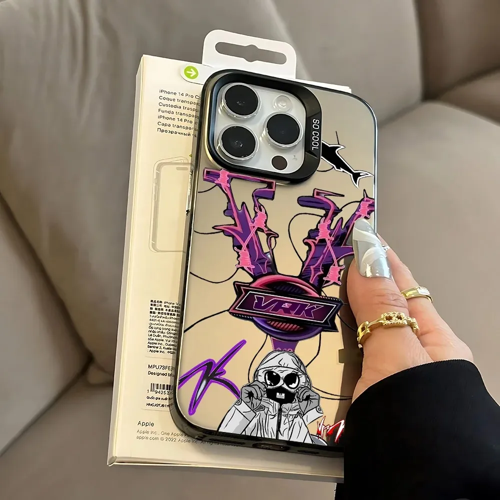 Fashion Cool V-VRUNKS Phone Case for Samsung Galaxy S26 S25 S24 S23 S22 S21 S20 Note20 FE Ultra Edge Plus 4G 5G Anti Fall Matte