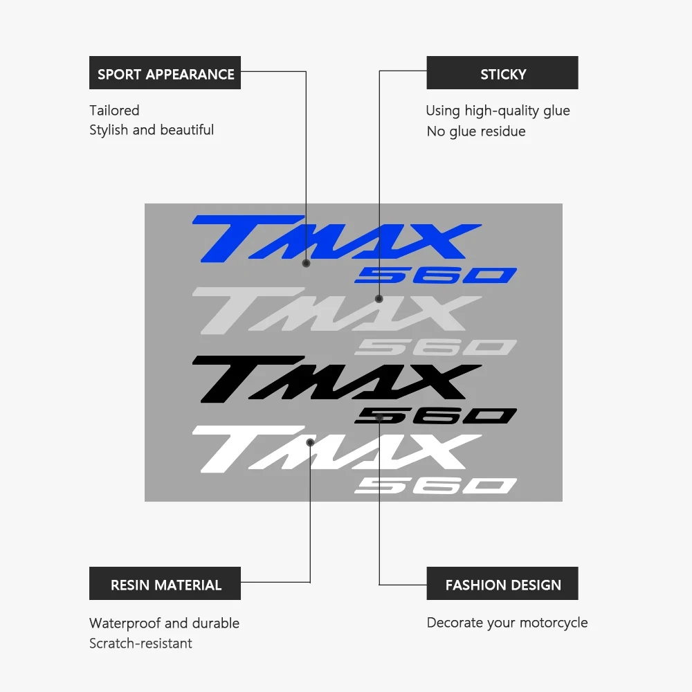 방수 데칼 스티커, TMAX560 tmax560 TMAX 560 tmax 560 오토바이 액세서리