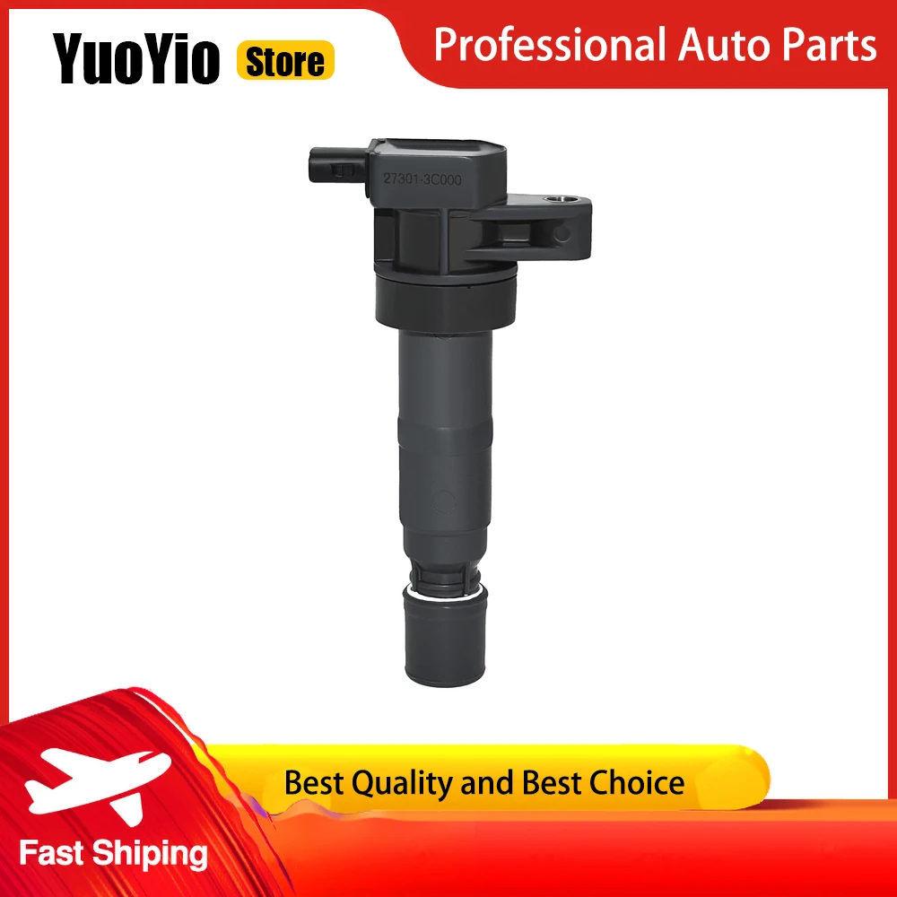 

YuoYio 1 шт. новая катушка зажигания 27301-3C000 для 2007-2011 Hyundai Azera 3.3L V6 VIN:D и многое другое