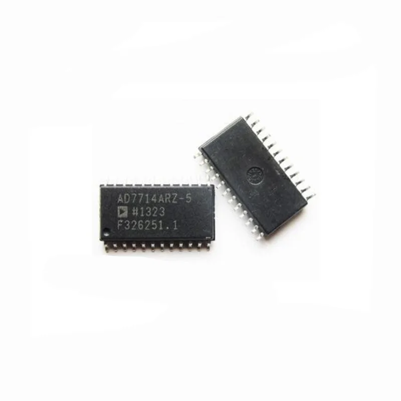 1-5Pcs/Lot Original Authentic SMD AD7714ARZ-5 AD7714 Package SOP-24 ADC Conversion Chip IC