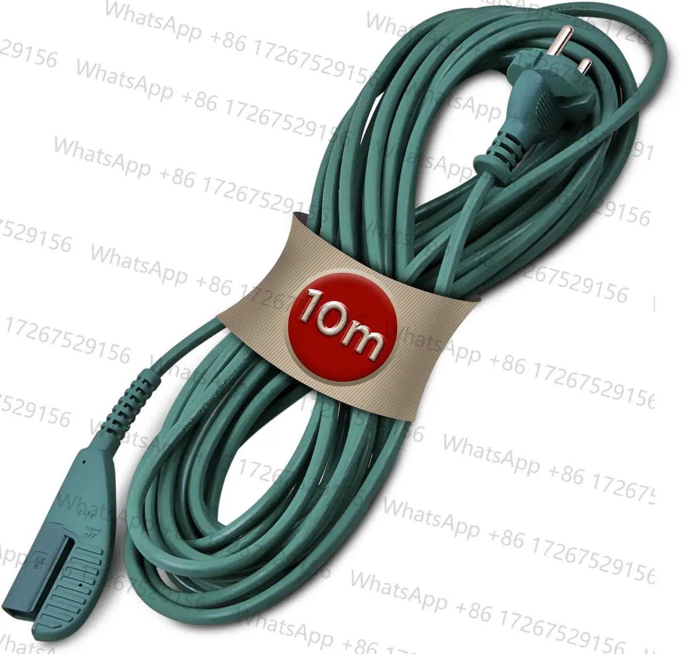 Power cord connection cable, used for replacing Vorwerk Kobold vacuum cleaner Replacement cable 10m VK 135 VK 136 vacuum cleaner