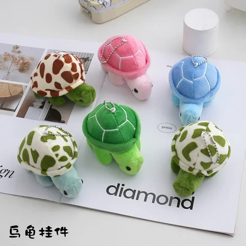 1pc Random Color Turtle Shaped Plush Toy For Dogs To Grind Teeth And Clean Teeth For Interactive Play