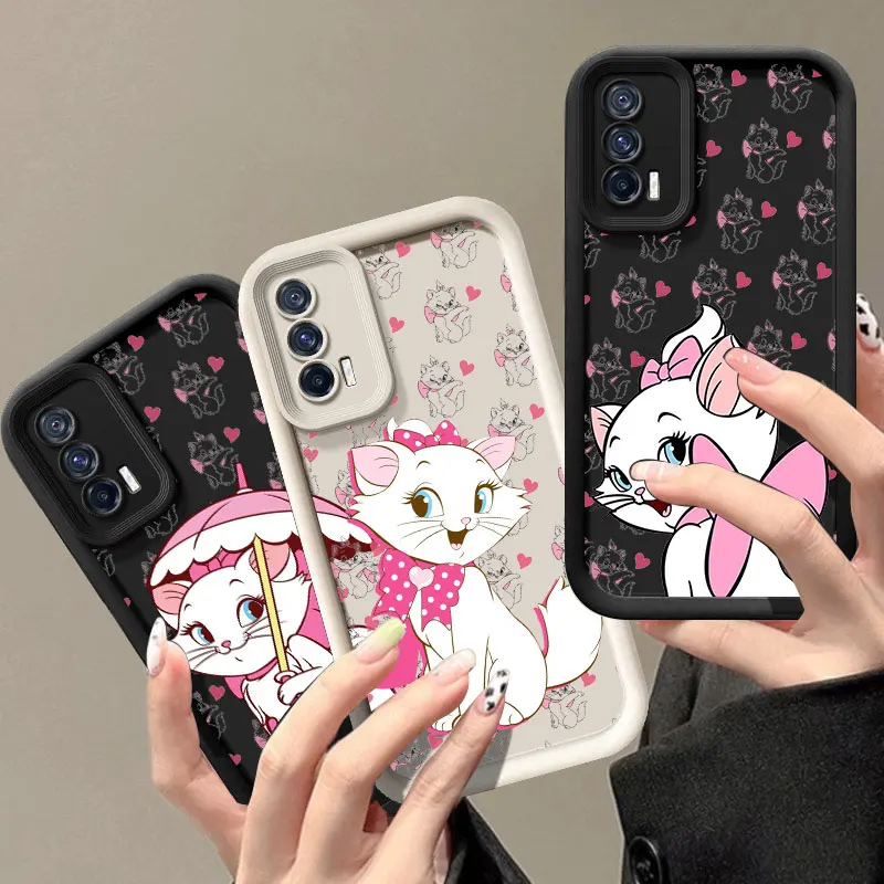 Funny Marie Cat Phone Case For VIVO V30 X80 X90 X100 Pro V29 V40 Y100 Y02 Y17 Y22 Y76 S Y03 Y21 Y27 Y28 Y35 Y36 Y72 Y75 Y78