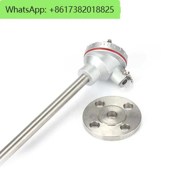 1200 degree industrial stainless steel High temperture temperature sensor E N J T S R B K type thermocouple with M6 Screw