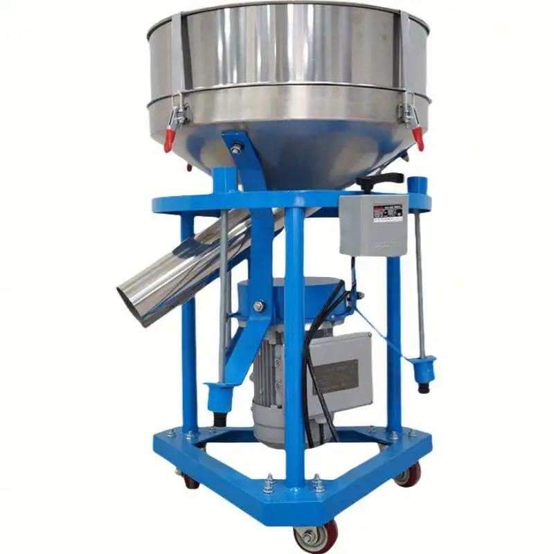 Small Vibratory Sifter, 304 Stainless‑Steel Electric Screening Machine for Powder, Flour and Food Materials