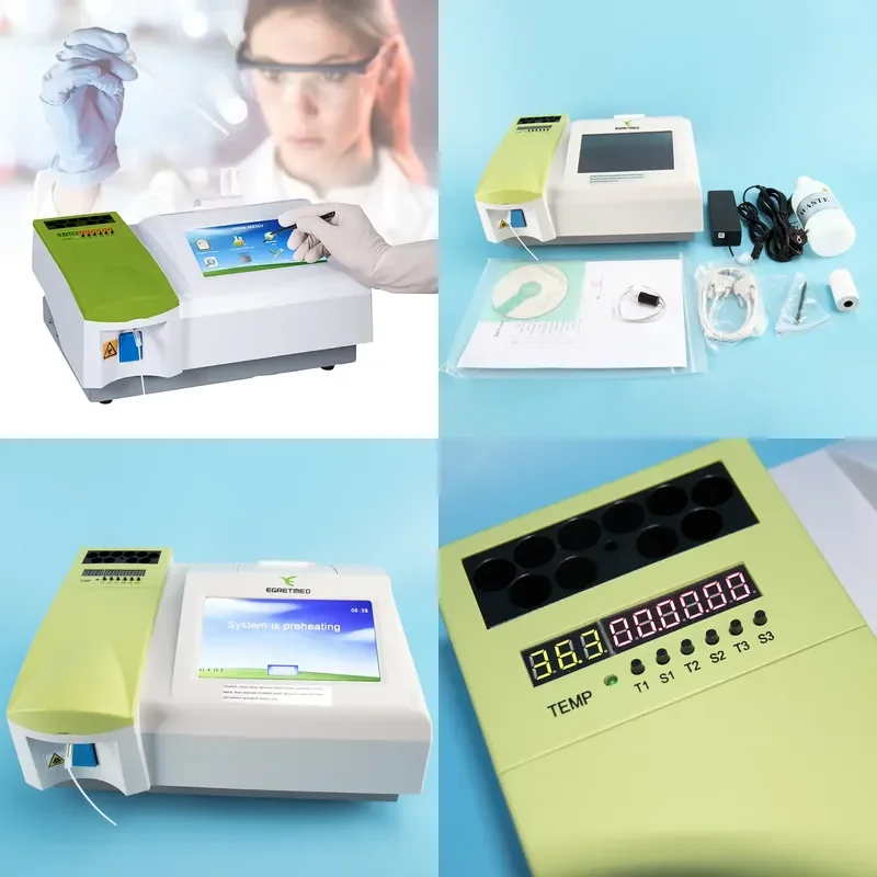 for Medical Chemistry Analyzer Clinical Liver Function Testing Machine Laboratory Semi Automatic Blood Biochemistry Analyzer