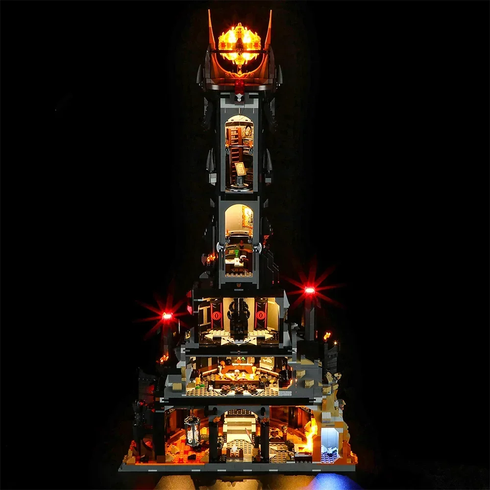 The Lord of the Rings Rivendell Led Light Kit For 10333 Barad-Dûr Not Include Building Block (Only Lighting Set)