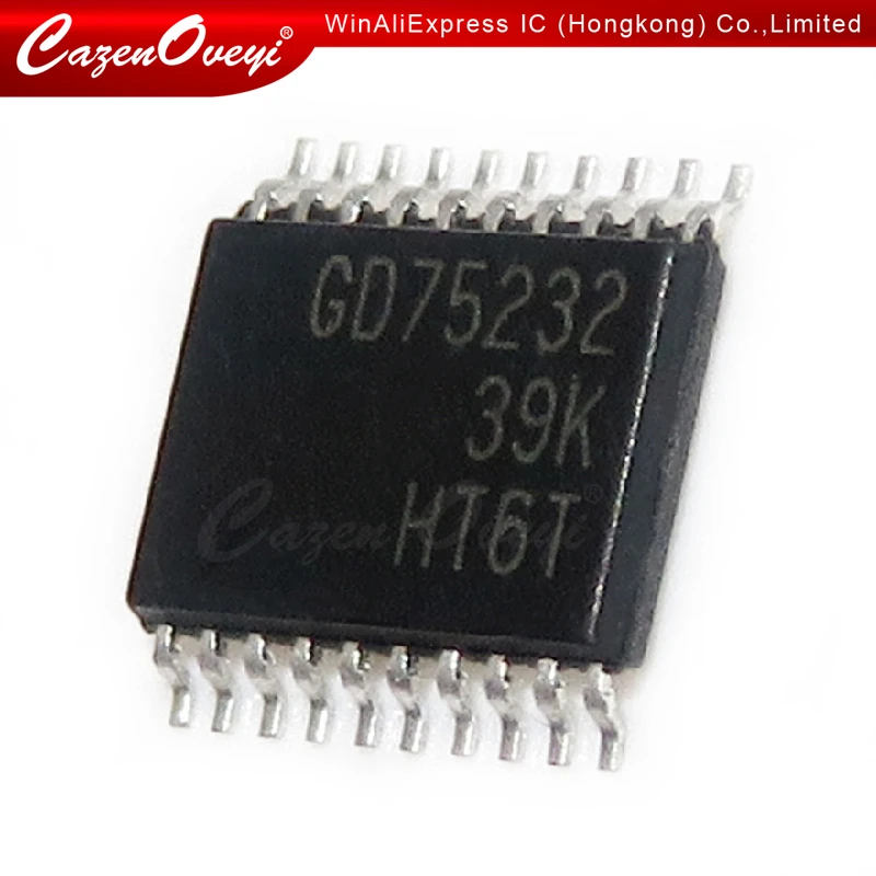 10pcs/lot GD75232PWR GD75232PW GD75232 75232 TSSOP-20 In Stock