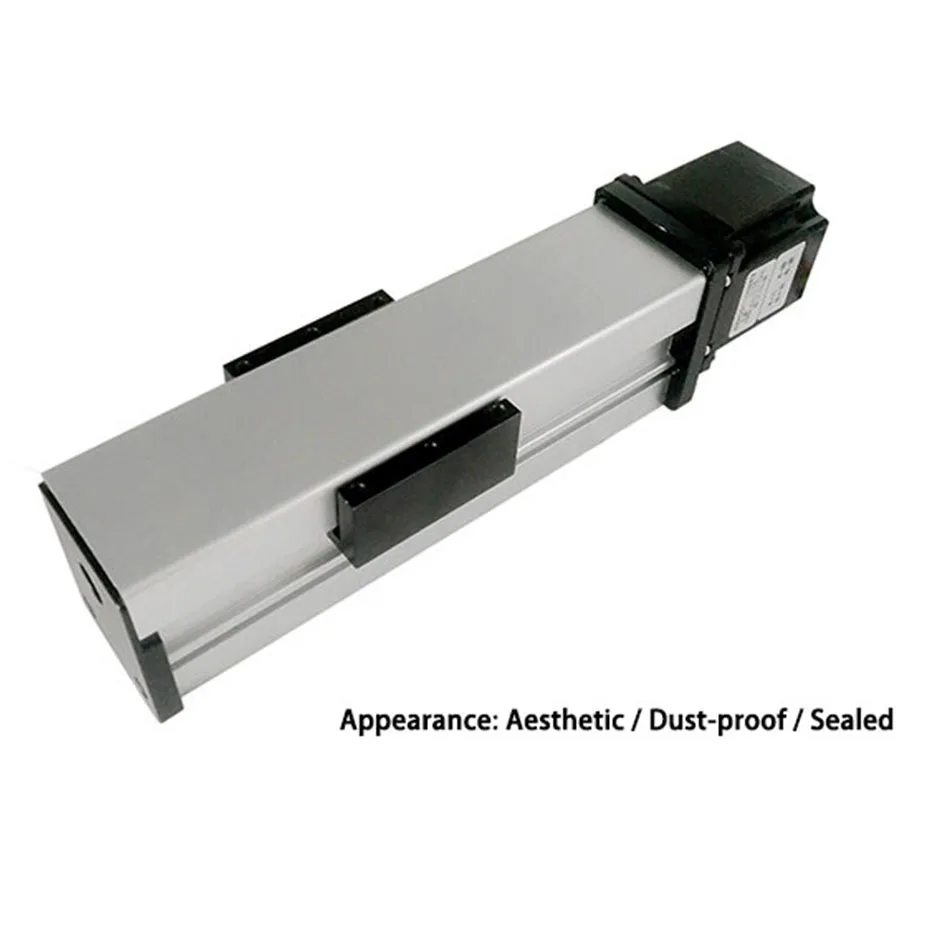 GF40 1605 Linear Slide Module With Ball Screw, 100Mm/200Mm/300Mm Sealed Dustproof Slide Rail.