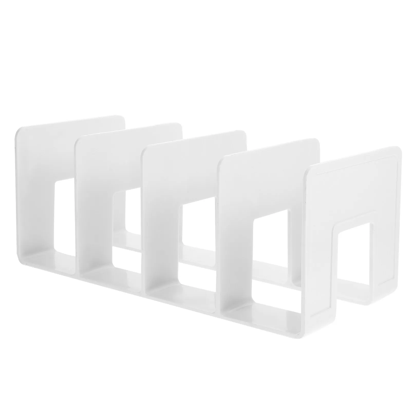

Heavy Duty Acrylic Desktop Book Organizer Keeps Files Magazines Documents Neatly Arranged Office School Home Library Storage