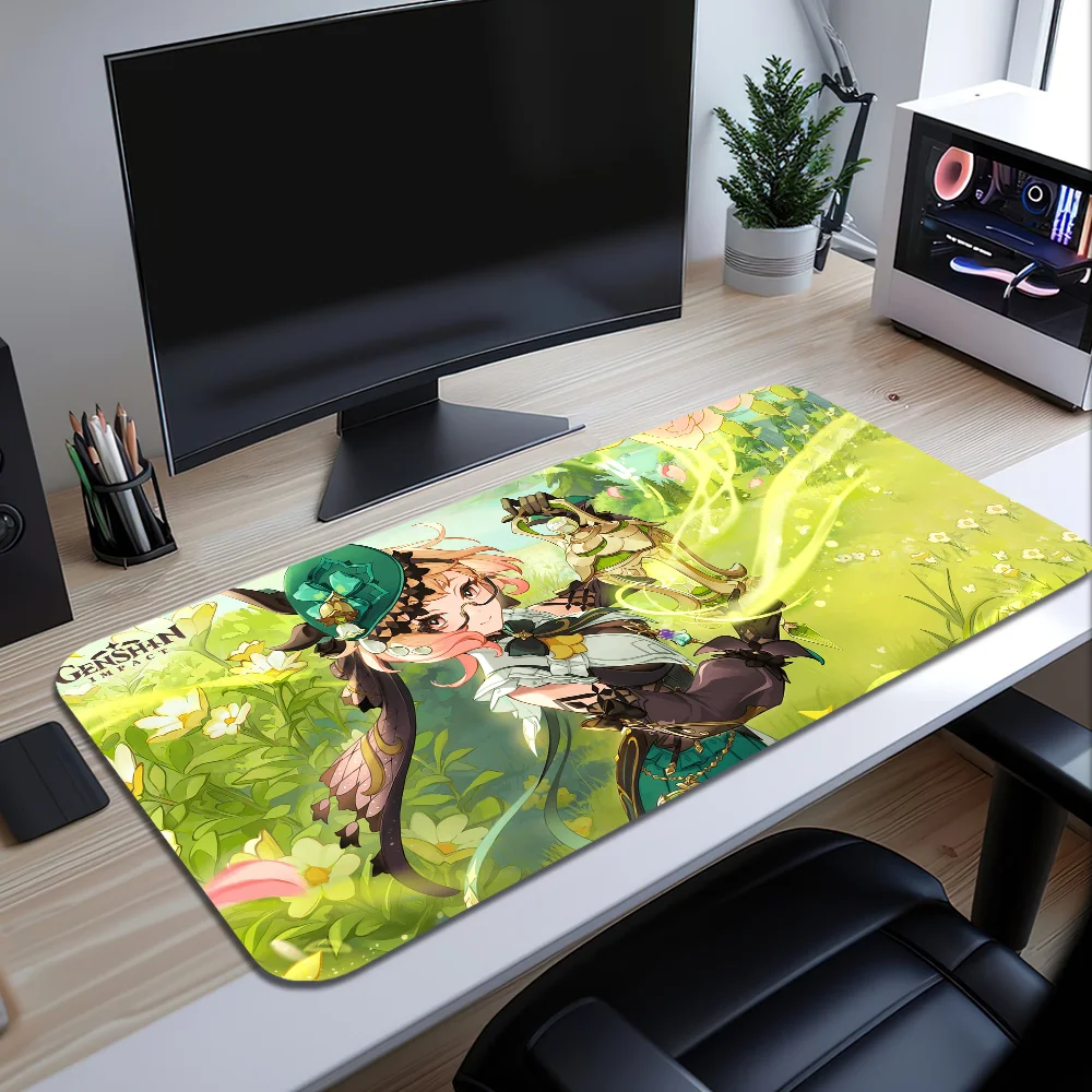 Коврик-для-мыши-game-genshin-lmpact-emilie-настольный-коврик-большой-нескользящий-коврик-с-защитой-от-брызг-эргономичная-офисная-резиновая-клавиатура-для-ПК-домашний-заказ