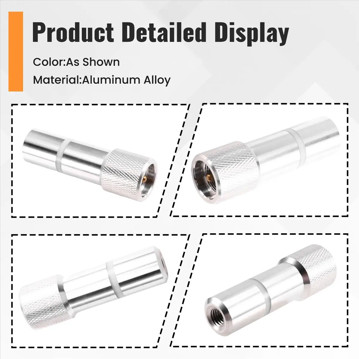 Shortwave Antenna GP Antenna Car Mounted Rod Adapter M Revolution M10 Female 5.6m Rod for Use