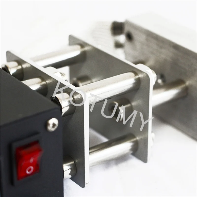 KOTUMY Small Hand-Held Manual Embossing Machine Portable Double Handle Hot Stamping Machines Hot Pressing Bronzing Fast Heating