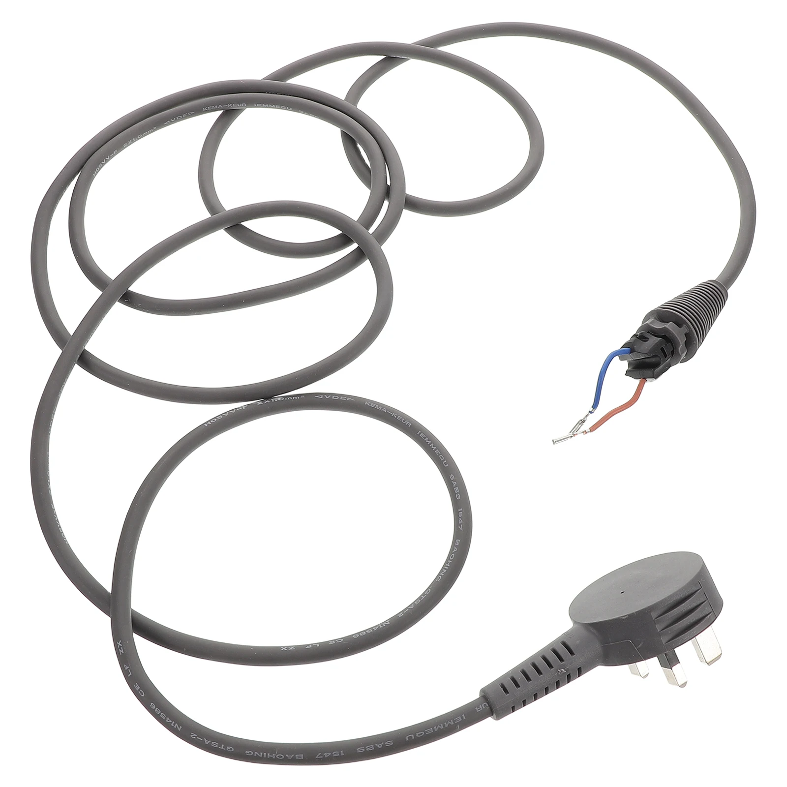 

Hair Dryer Power Cord 270cm Long Replacement Electrical Parts for Hairdryer Accessories Blowpipe Rubber Line