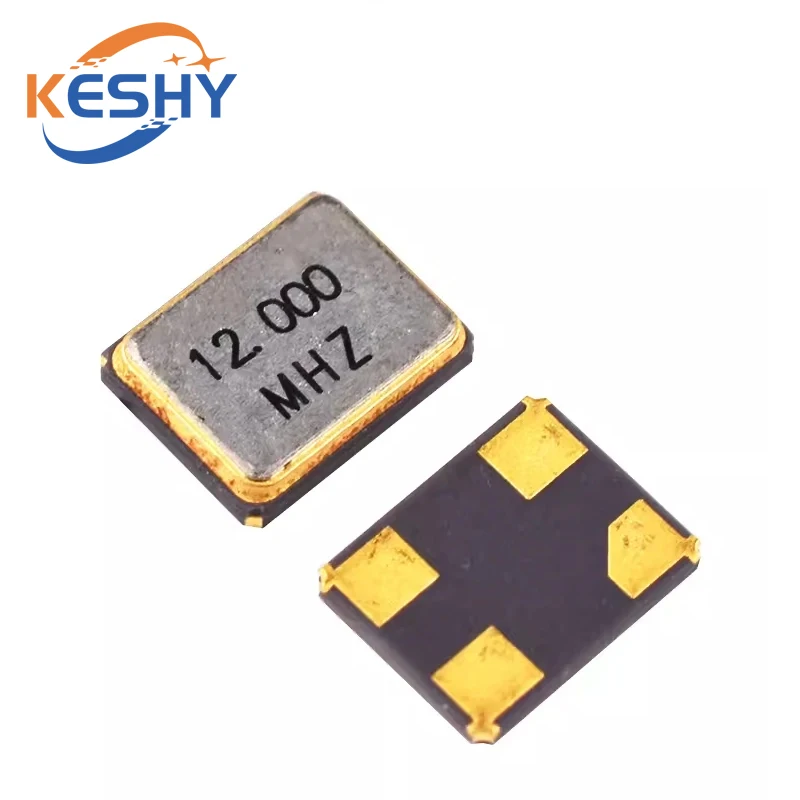 5 قطعة 3225 السلبي SMD الكوارتز الرنان الكريستال مذبذب المعادن SMD 4pin 8MHZ 10MHZ 12MHZ 16MHZ 20MHZ 24MHZ 25MHZ 27M 32M 40M