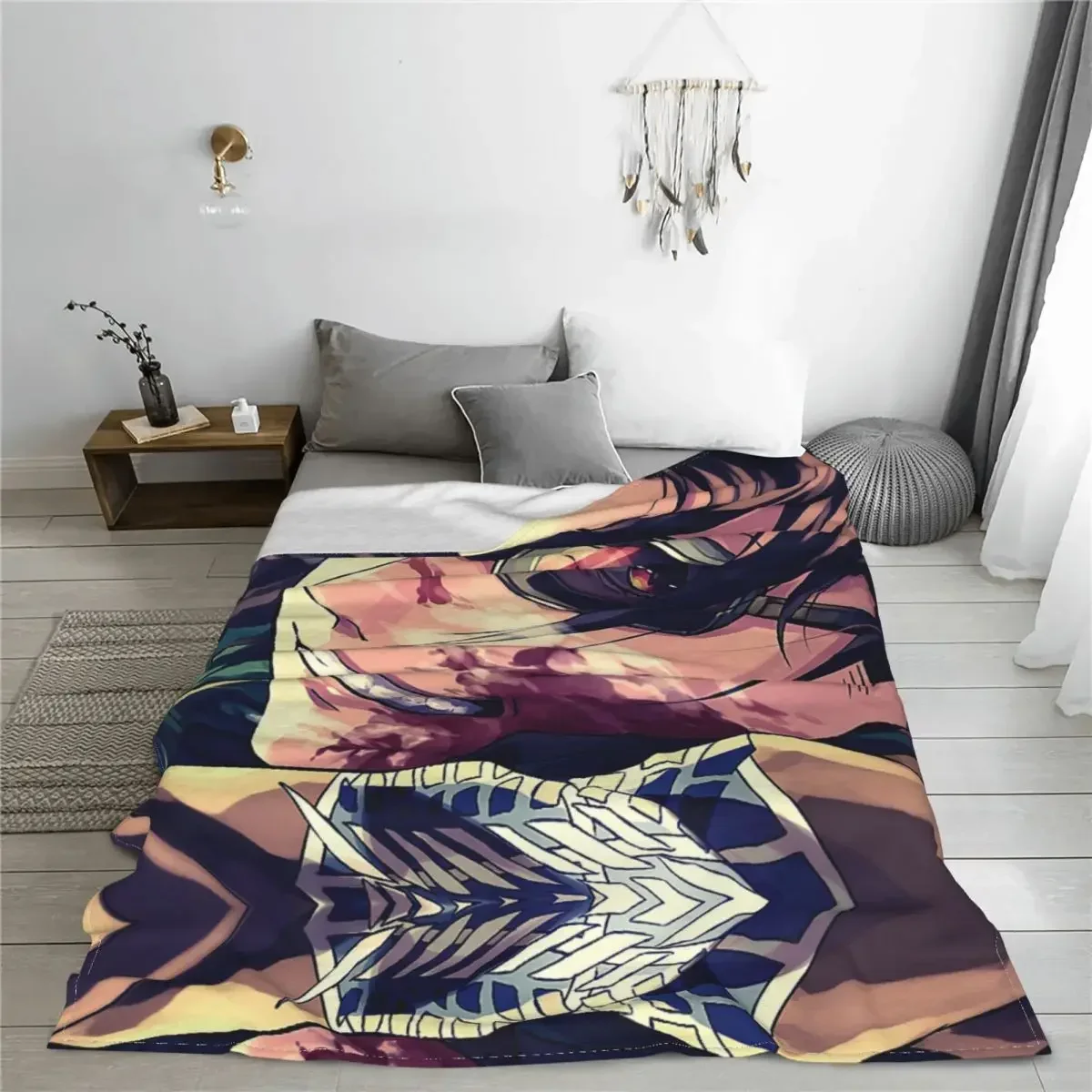 Ackerman Wings Of Liberty Attack On Titan Flannel Blankets Shingeki no Kyojin Japanese Anime Awesome Throw Blanket for Home