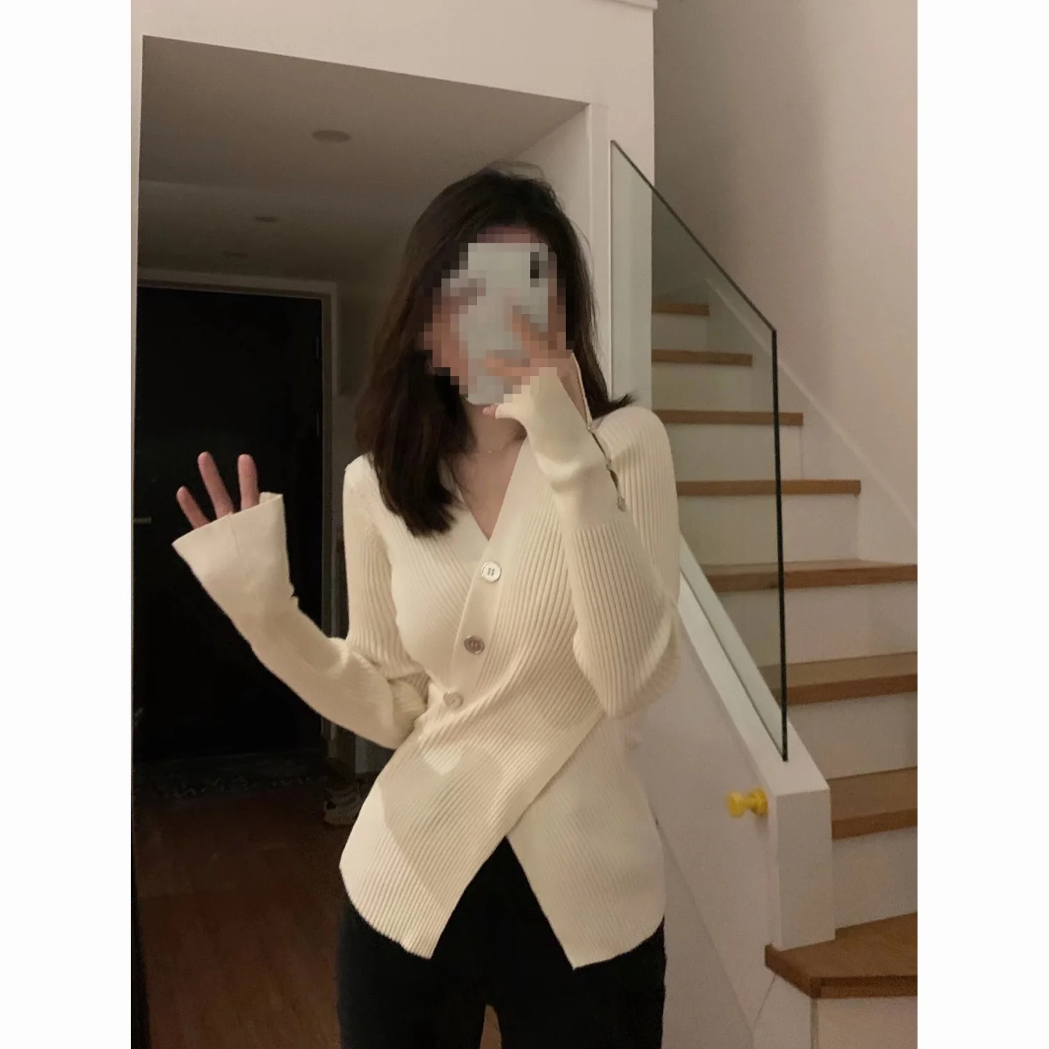 

Long Sleeve Shirts Womens Striped Cotton Button Down Oversized Retro Preppy Feminine Youthful Streetwear Daily Look