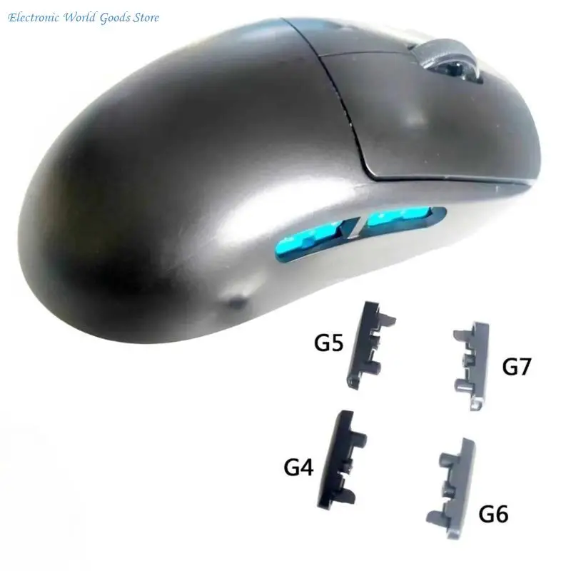 A3PD 4Pcs Replacement Side Buttons for GPro Wireless GPro 2 LIGHTSPEEDs Gaming Mouse