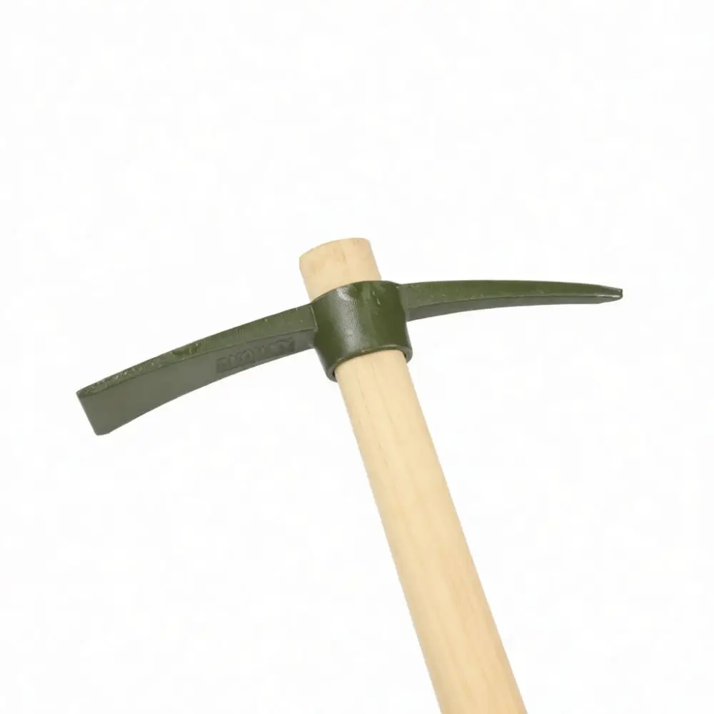 Steel Pickaxe Outdoor Garden Hoe Digging Hand Tool For Planting Agriculture Soil Tilling Beach Harvesting