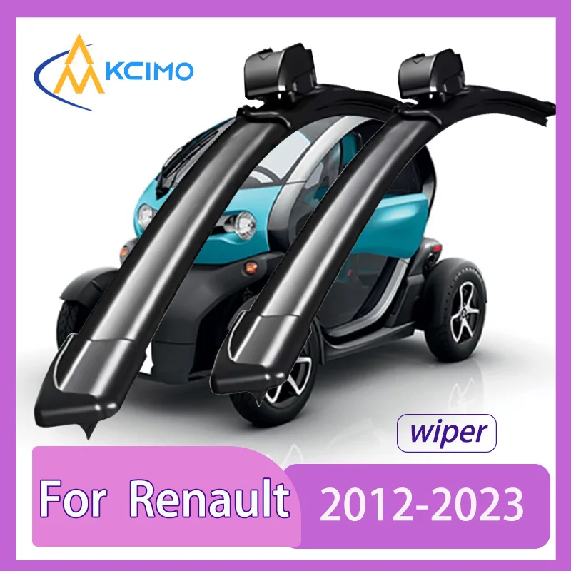 

Silent Wiper Blades For Renault Twizy 2012-2023 Nissan New Mobility Concept Waterproof Windshield Cleaner 2PCS Car Accessories