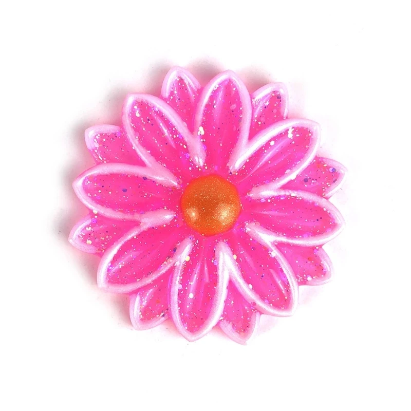 Flower Ornament Mold Keychain Pendant Silicone Molds for DIY Crafts