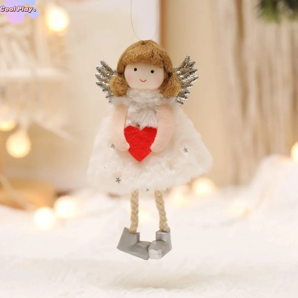 

Festival Home Decor Xmas Supplies Ornaments Christmas Decoration Hanging Doll Christmas Angel Doll Xmas Tree Decoration